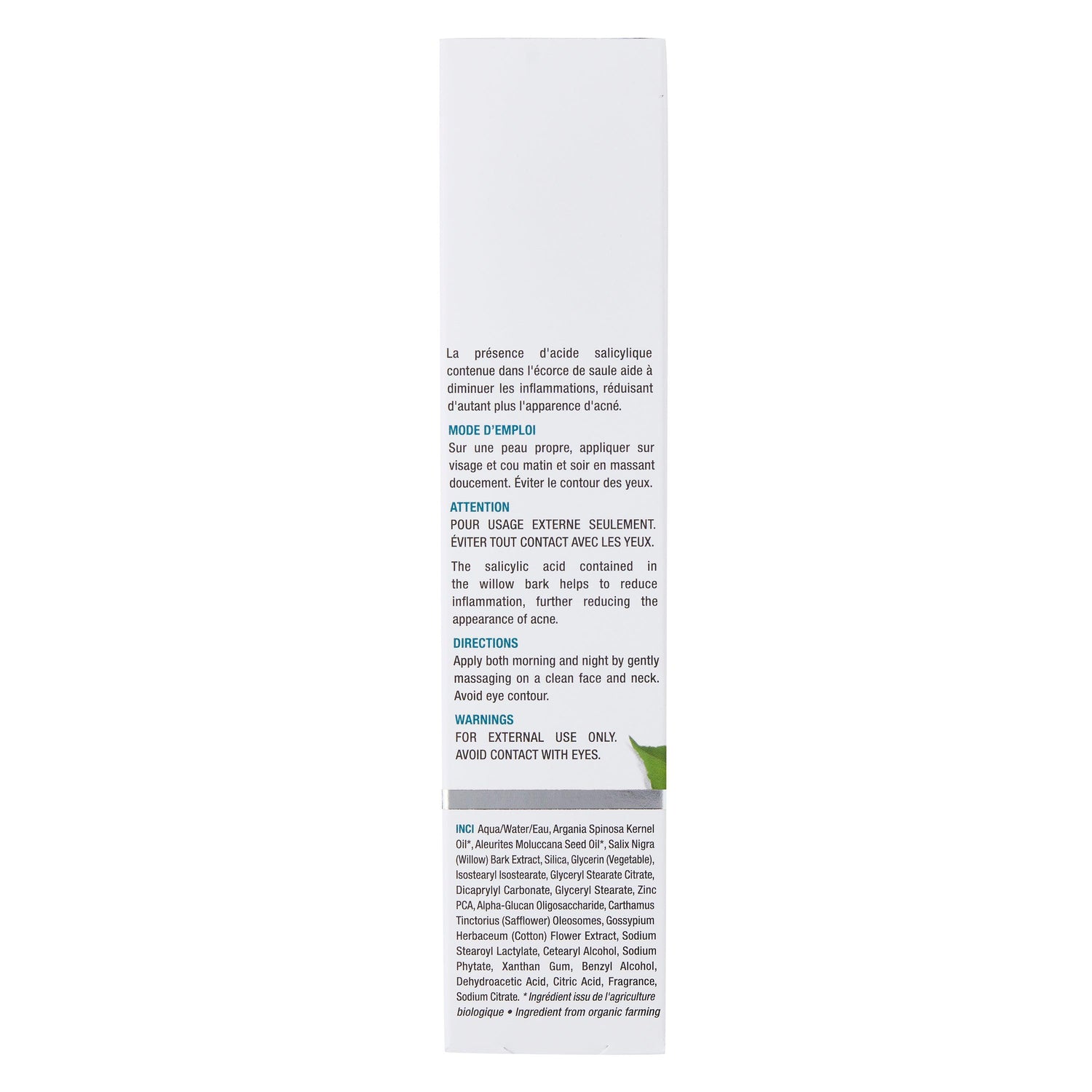 inua | moisturizing and mattifying cream - Zorah biocosmétiques
