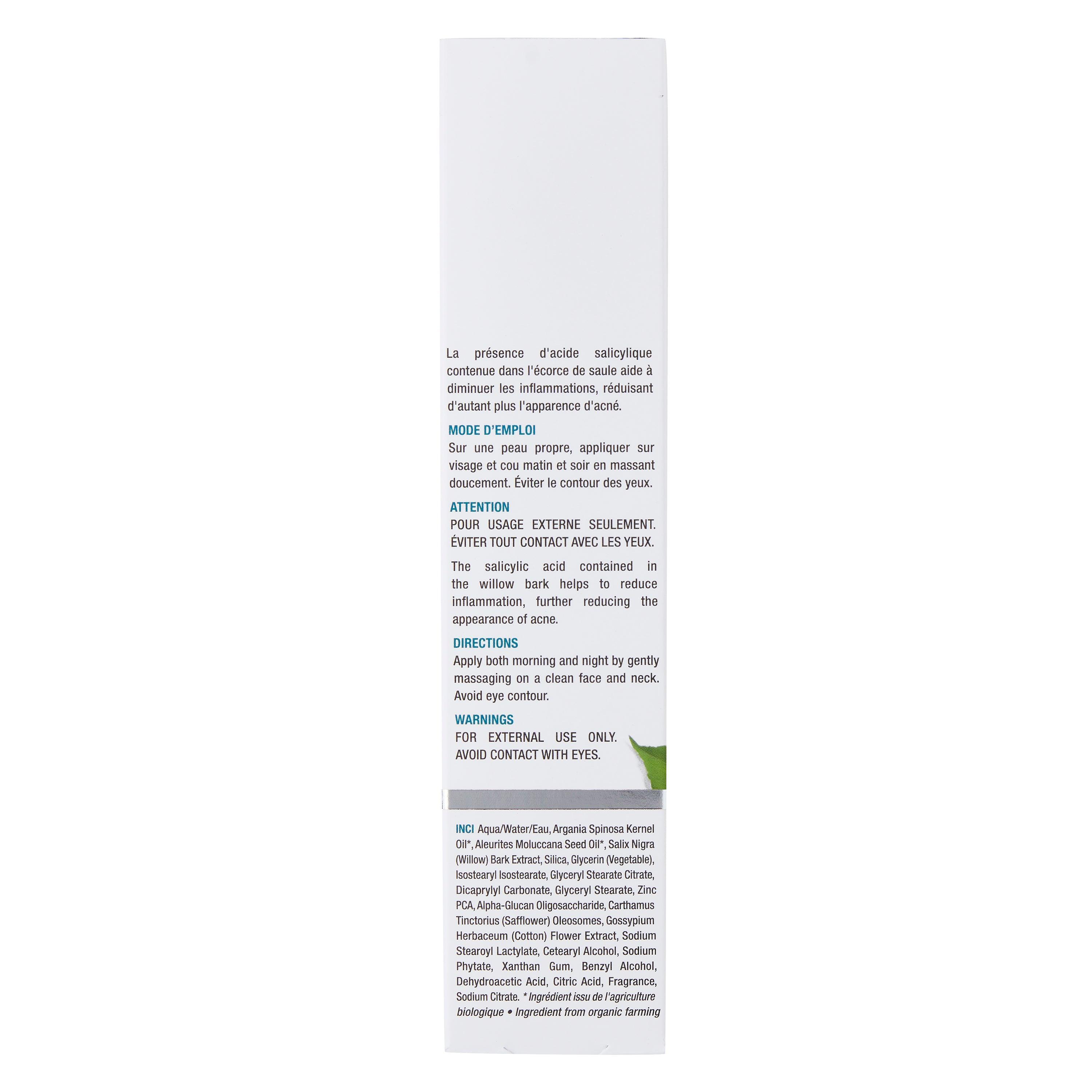 inua | moisturizing and mattifying cream - Zorah biocosmétiques