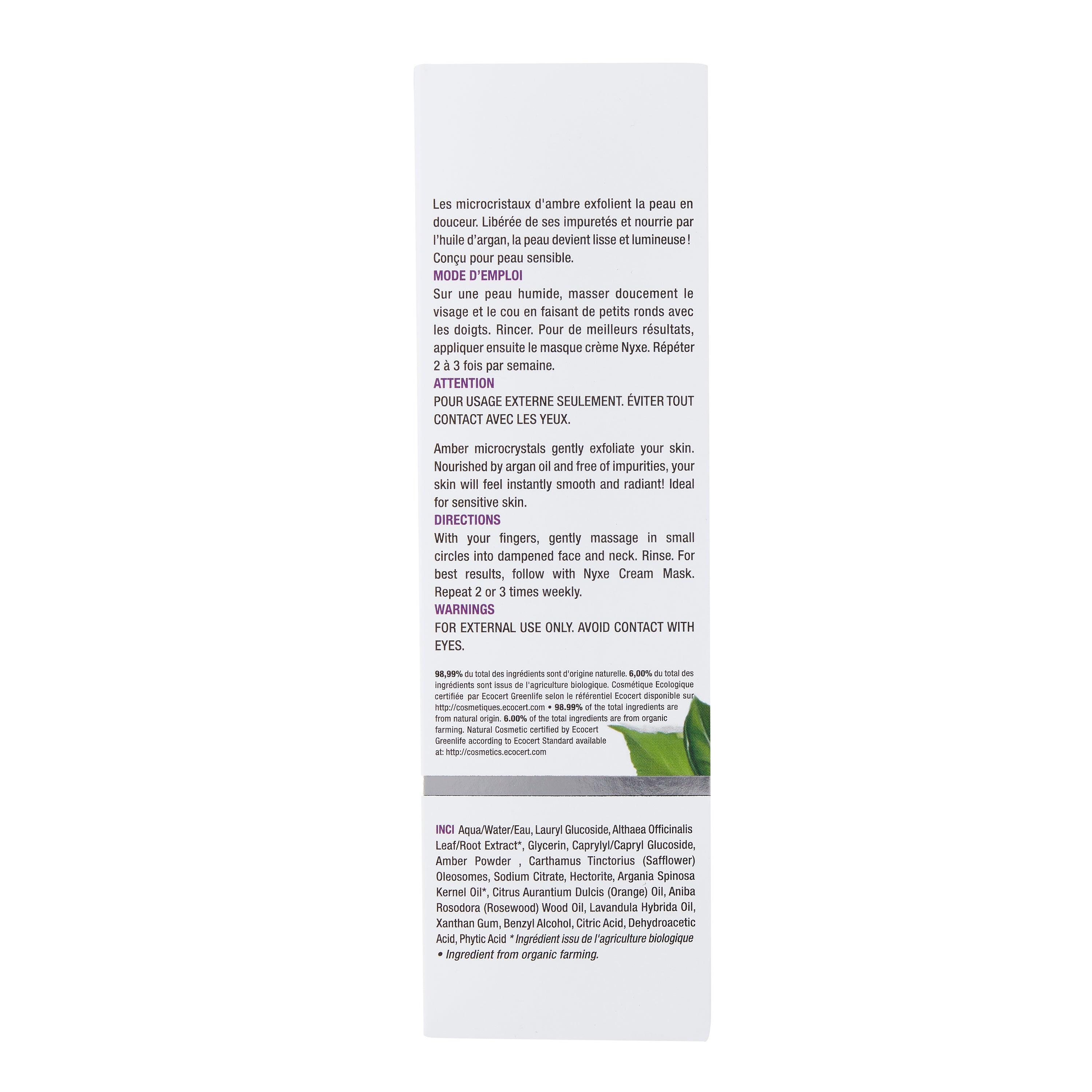 xfoliambre | facial exfoliator for sensitive skin - Zorah biocosmétiques