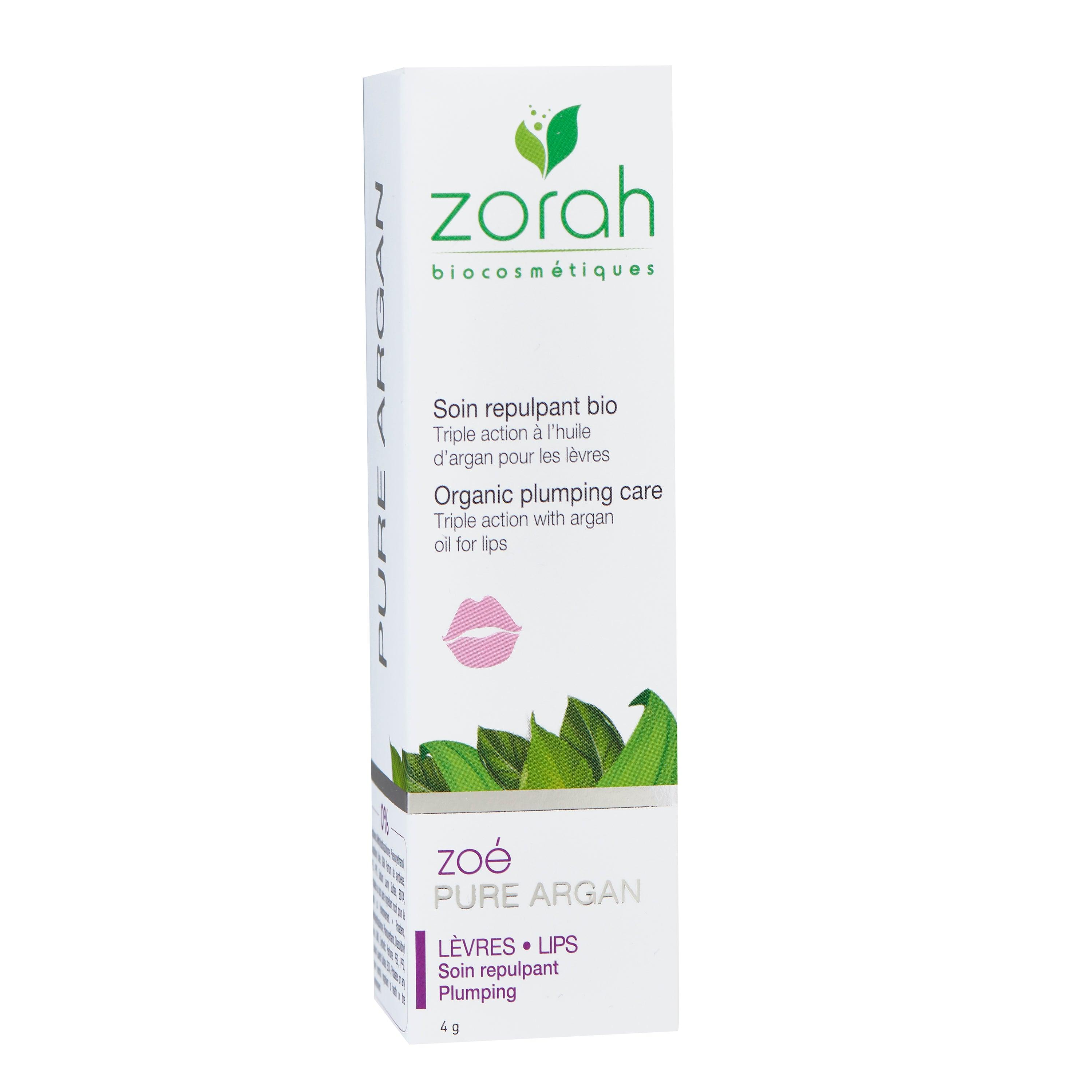 zoé | triple action plumping lip care - Zorah biocosmétiques