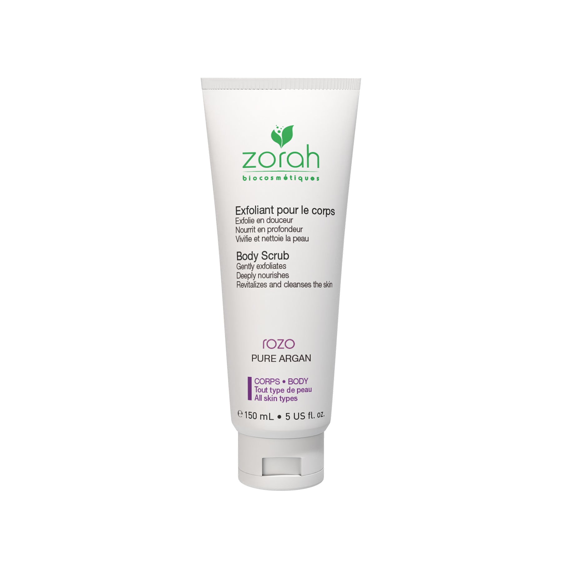 rozo | ultra-hydrating body scrub - Zorah biocosmétiques