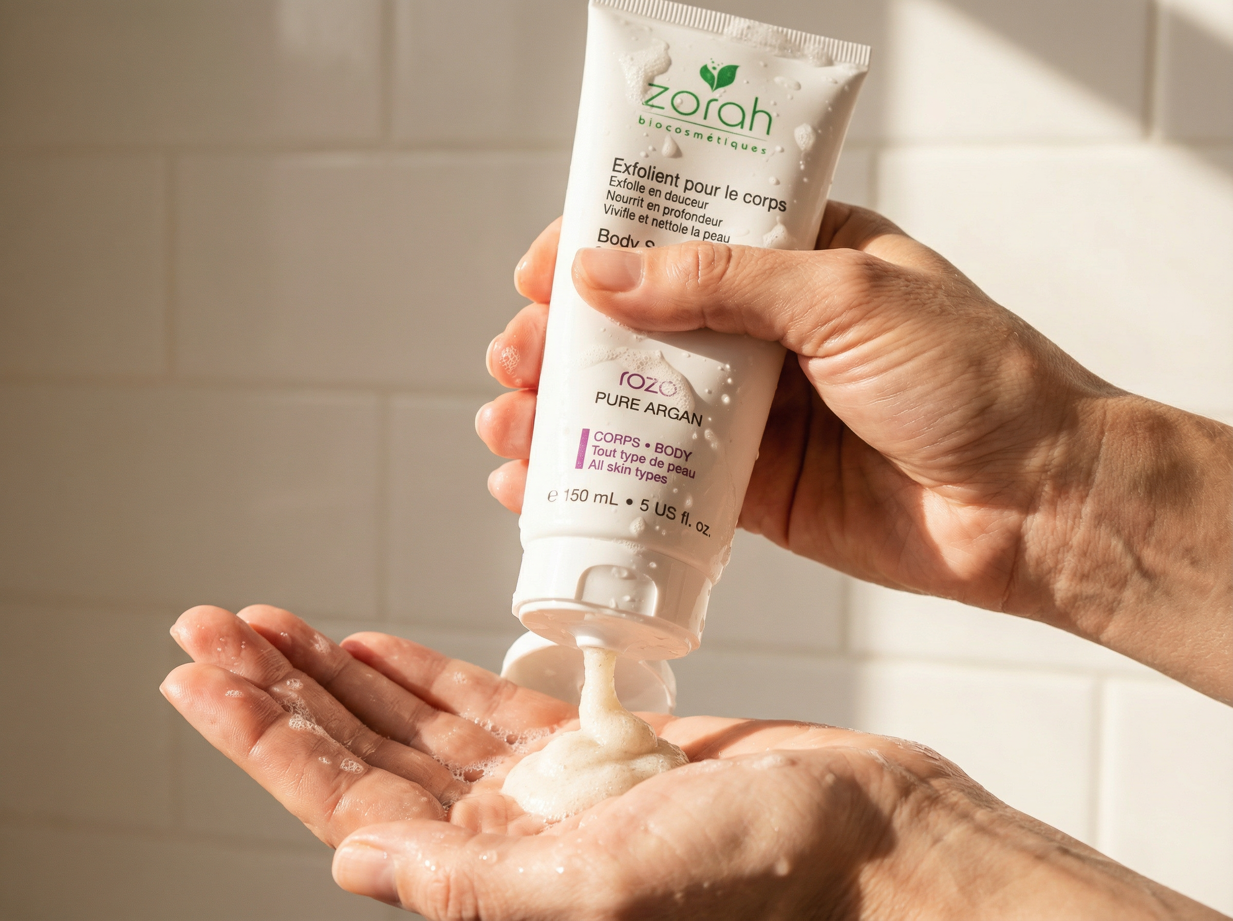 rozo | ultra-hydrating body scrub - Zorah biocosmétiques