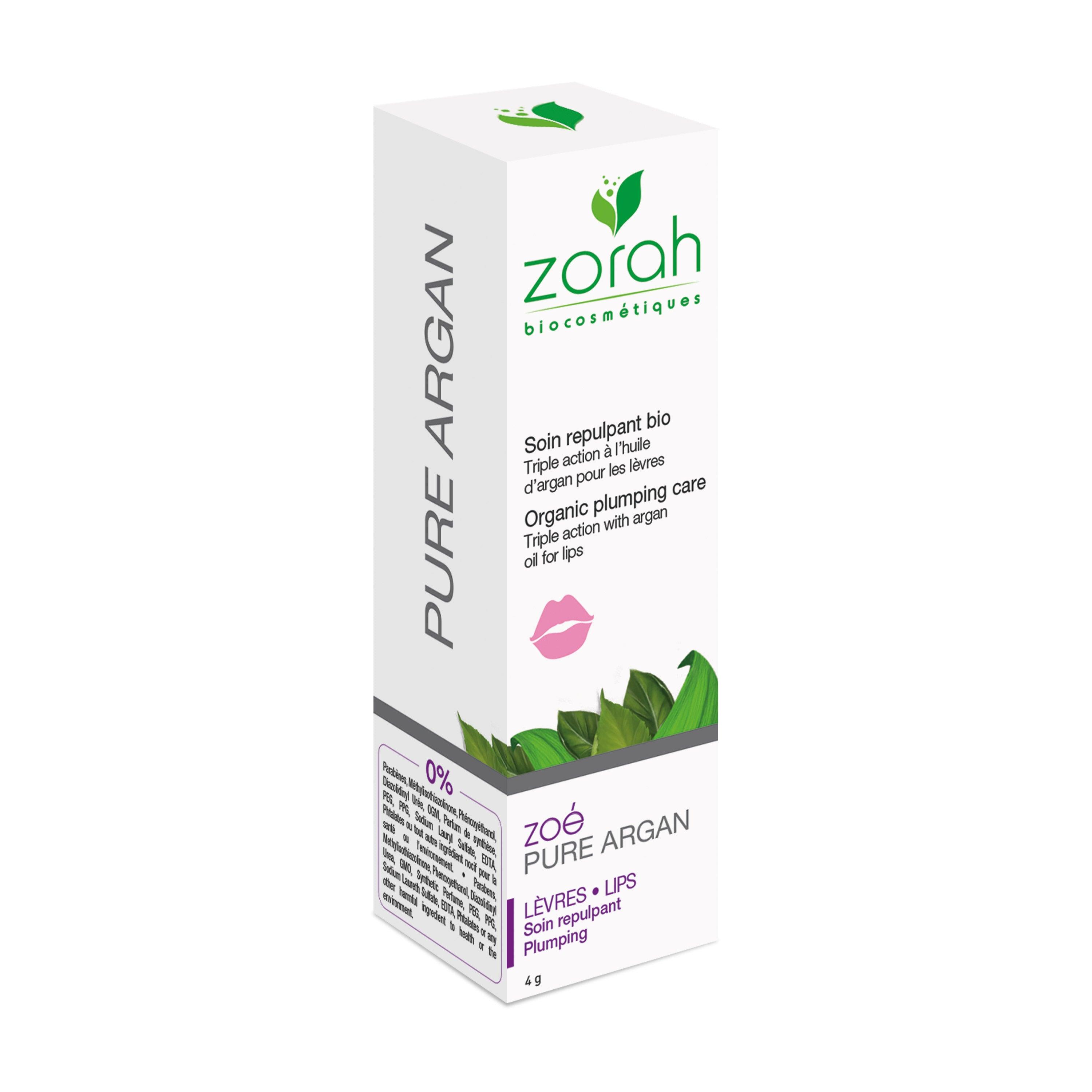 zoé | triple action plumping lip care - Zorah biocosmétiques