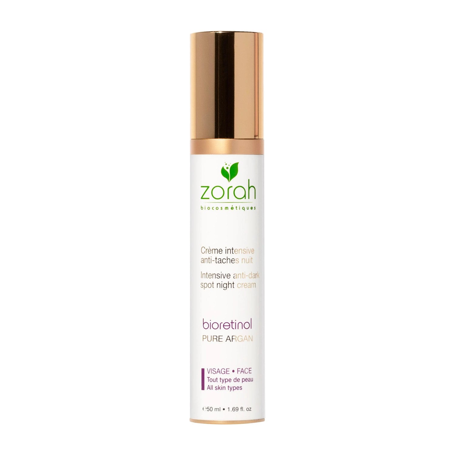 bioretinol | anti-dark spots night cream - Zorah biocosmétiques