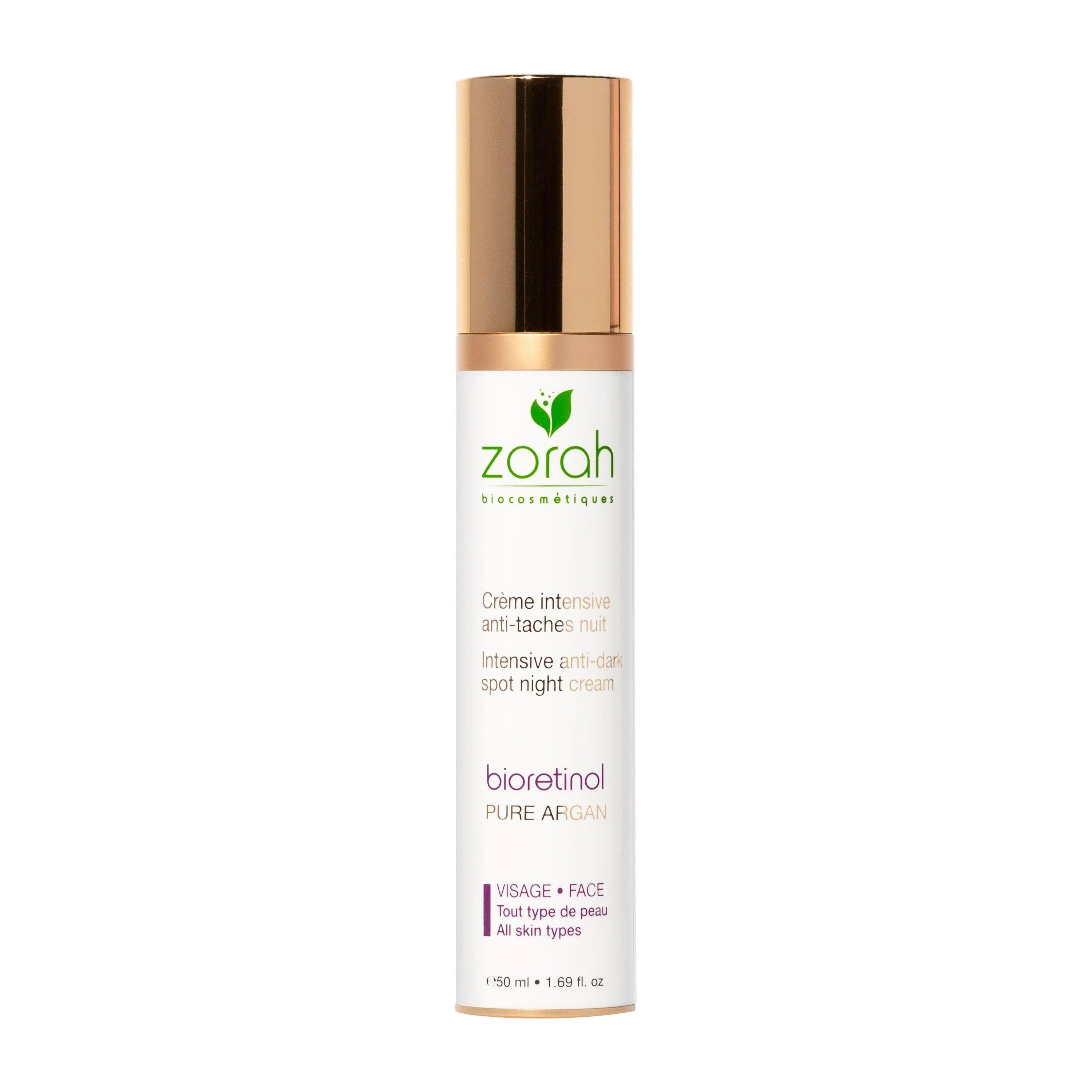 bioretinol | anti-dark spots night cream - Zorah biocosmétiques