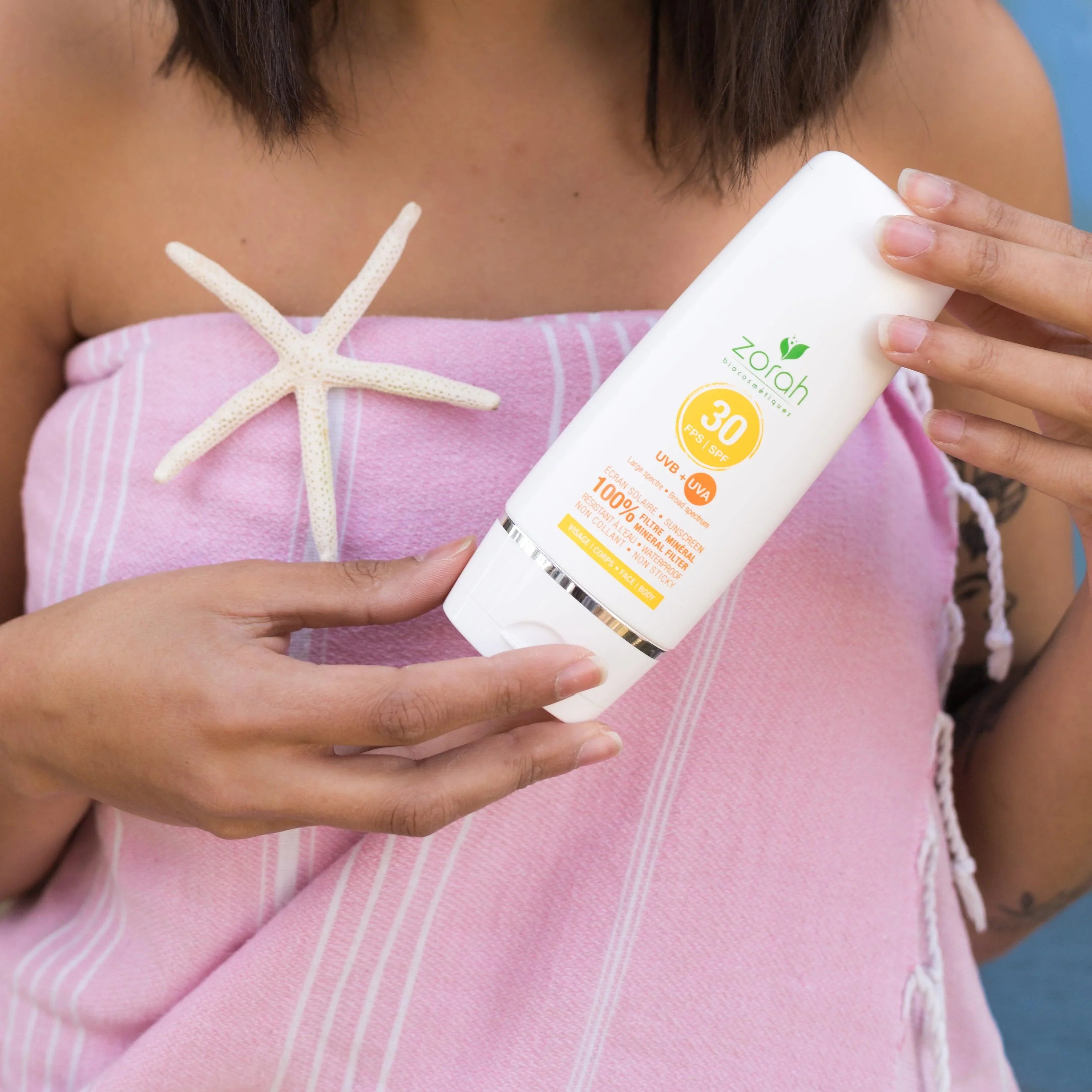 face & body mineral sunscreen | SPF 30 - Zorah biocosmétiques