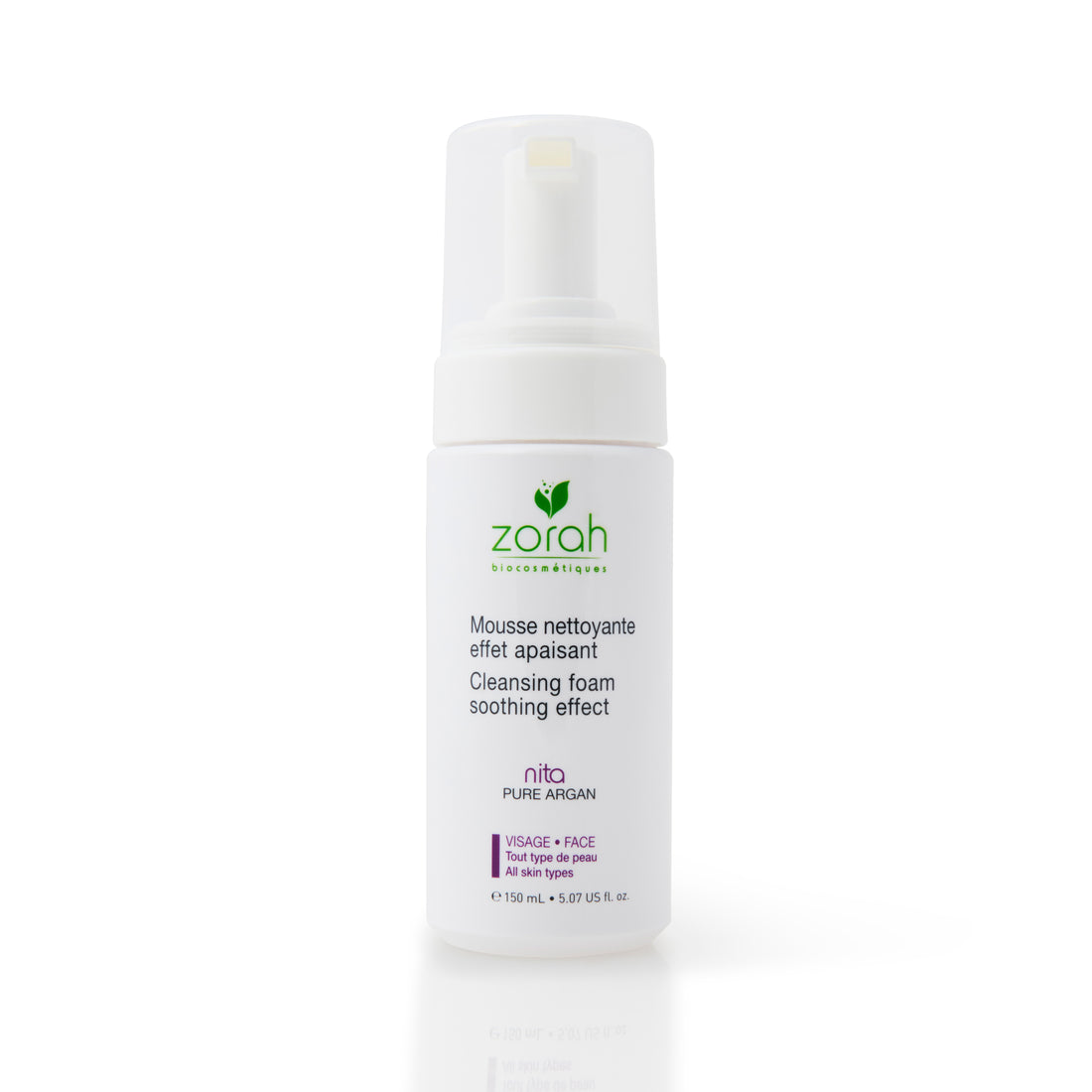 nita | soothing eye and face cleansing foam