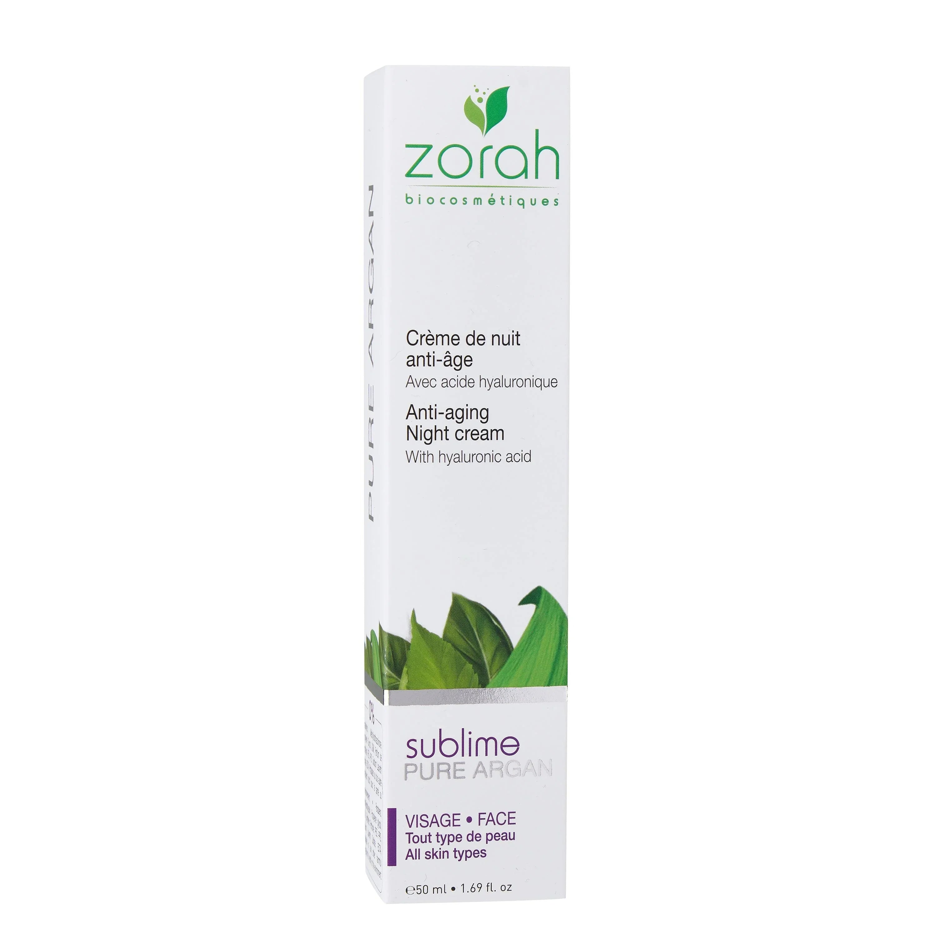 sublime | anti-aging night cream - Zorah biocosmétiques