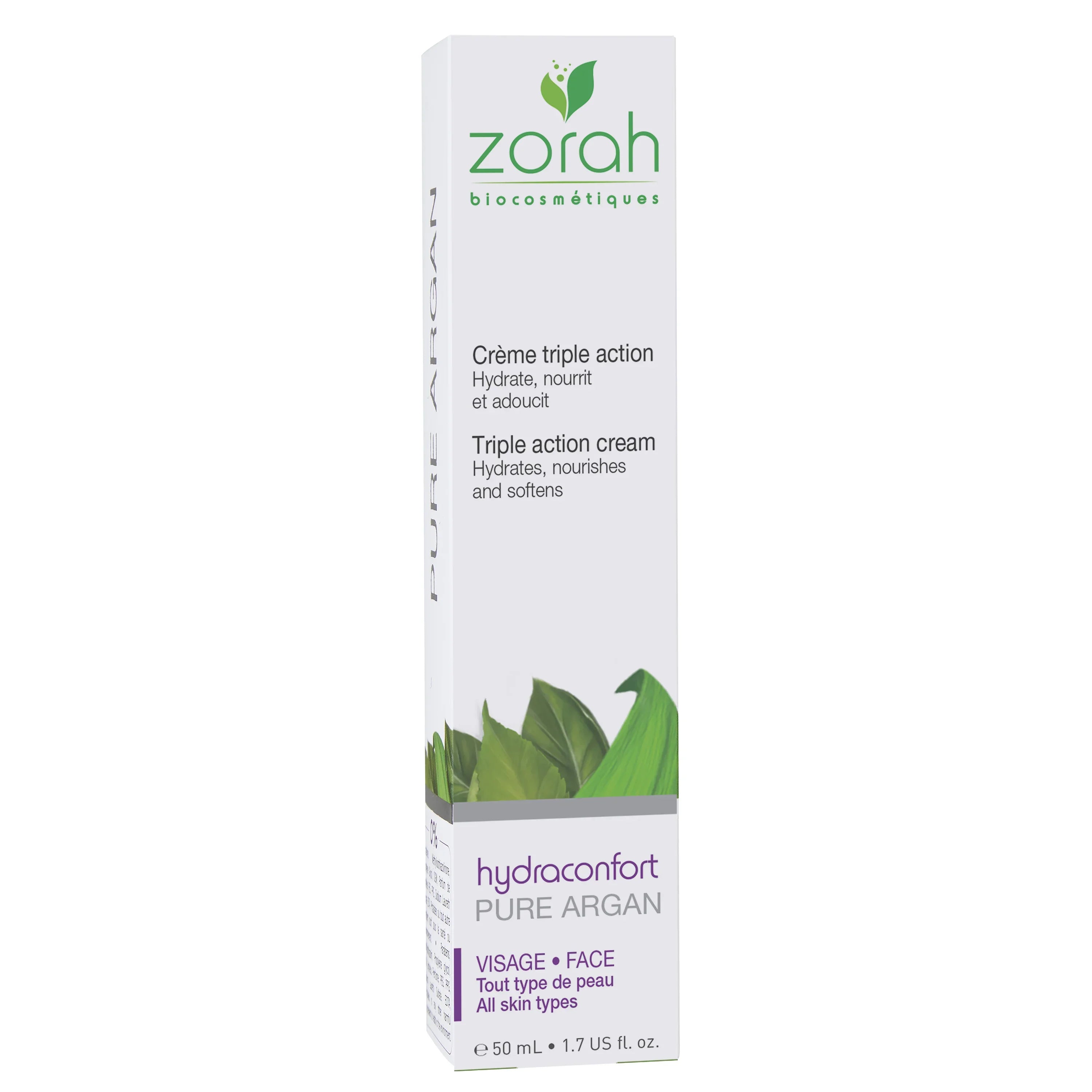 HYDRACONFORT | TRIPLE ACTION CREAM - Zorah biocosmétiques