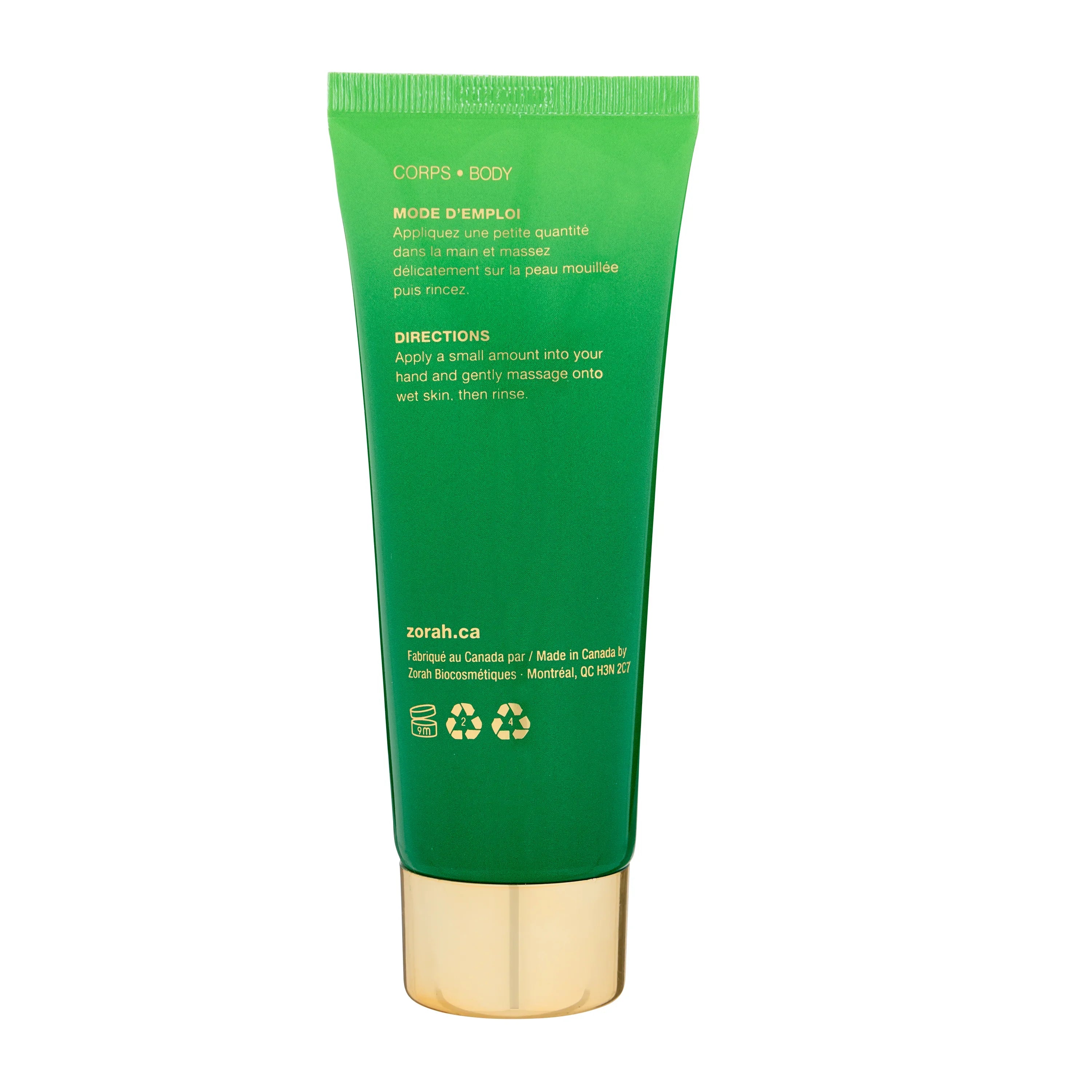 Éclipse Noire shower gel - Zorah biocosmétiques