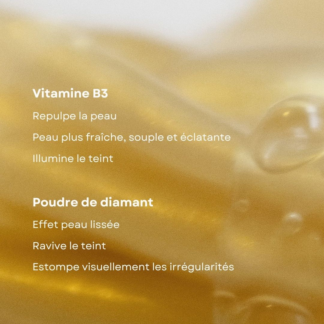 Gold Fusion Face Mask with Diamond Powder