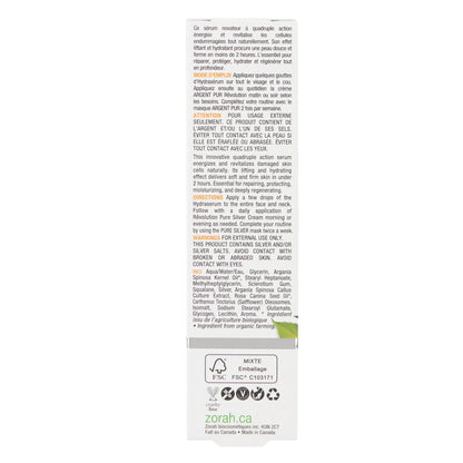rêvolution | quadruple action rejuvenating hydraserum - Zorah biocosmétiques