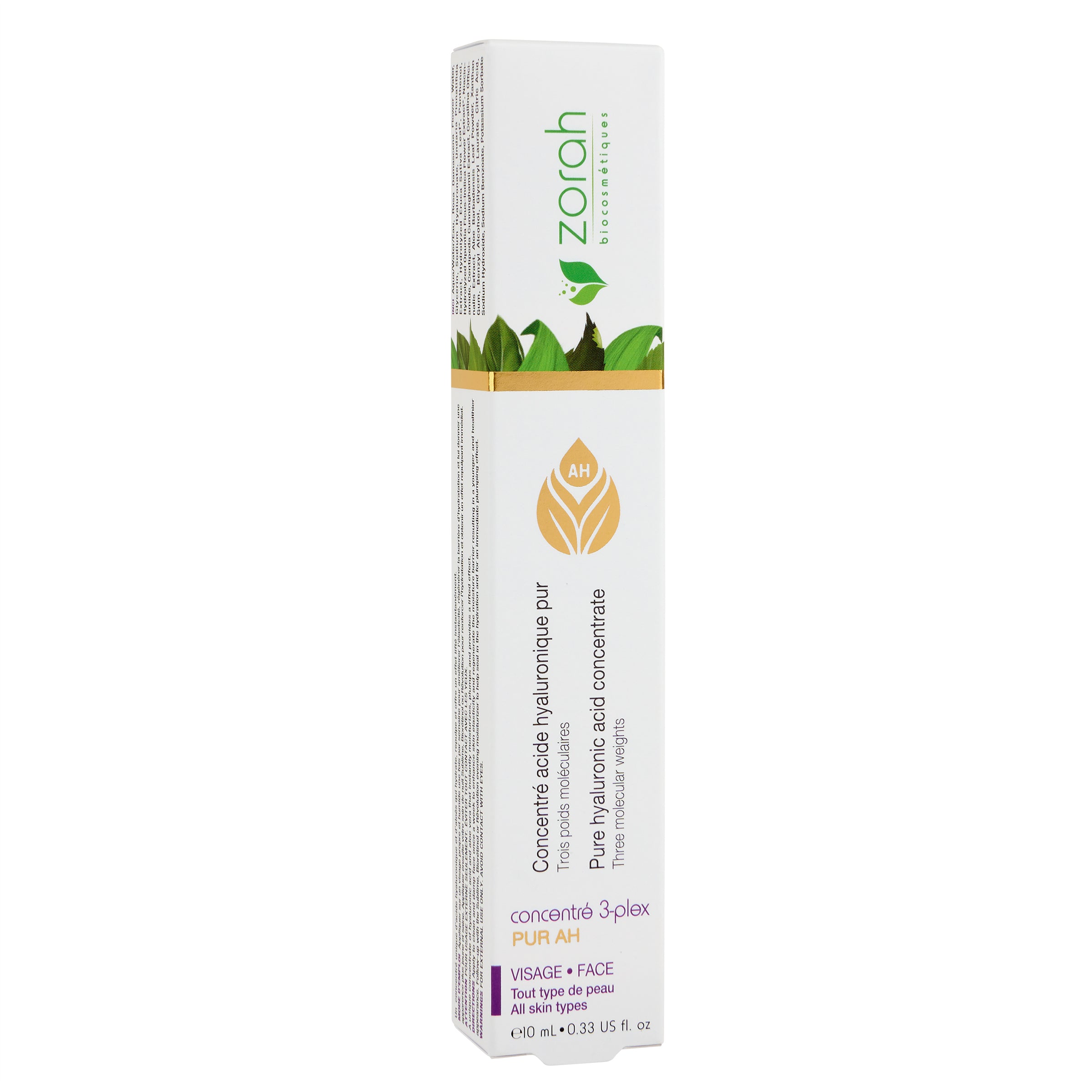Pure hyaluronic acid concentrate - Zorah biocosmétiques