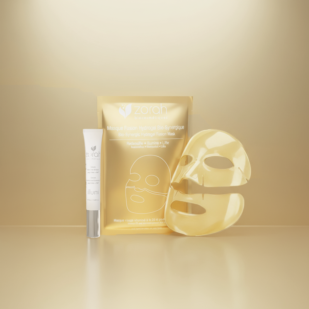 Gold Fusion Face Mask + Illumi Serum Set - Zorah biocosmétiques