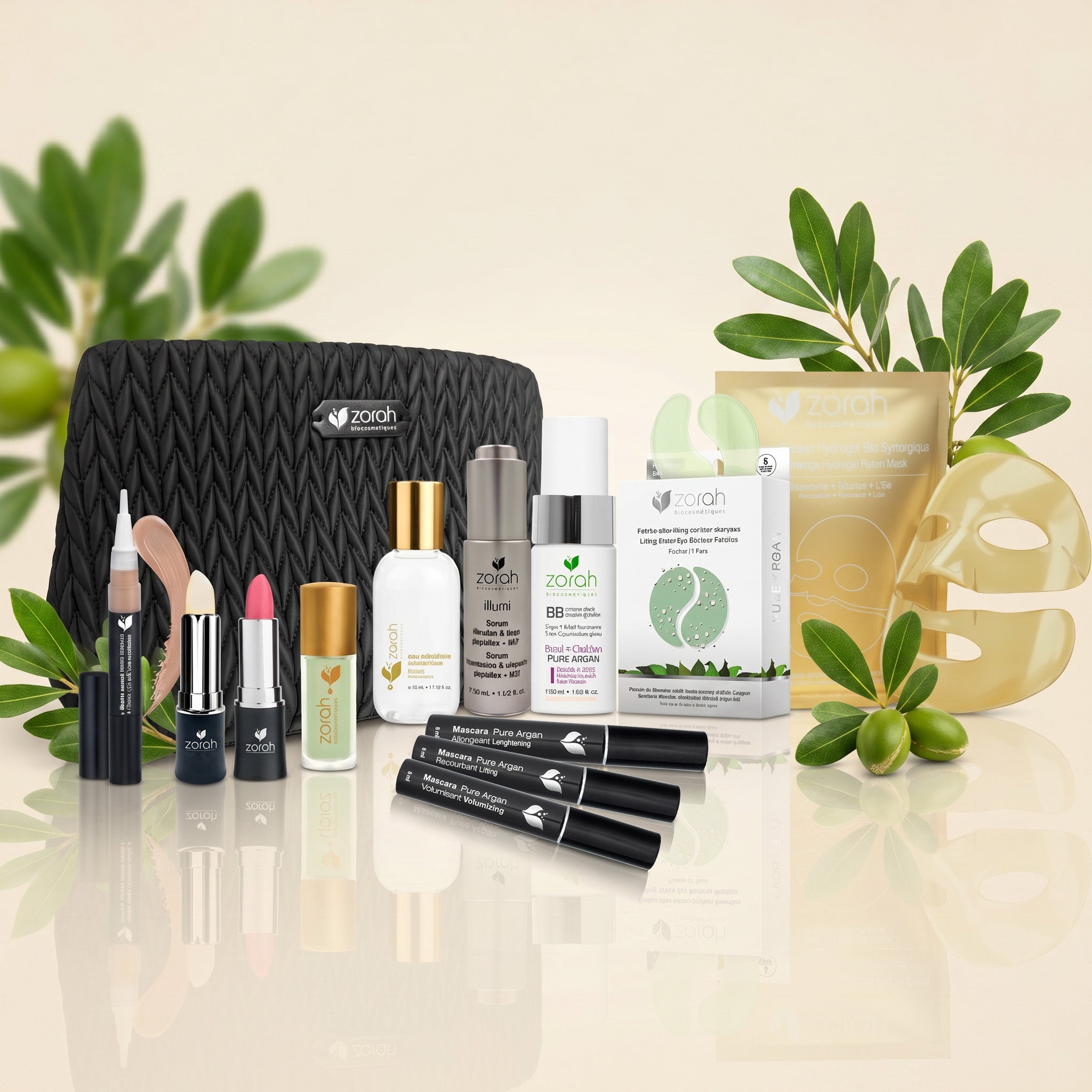 Trousse Maquillage | Beauté Naturelle en 5 Minutes (Valeur de 411 $)