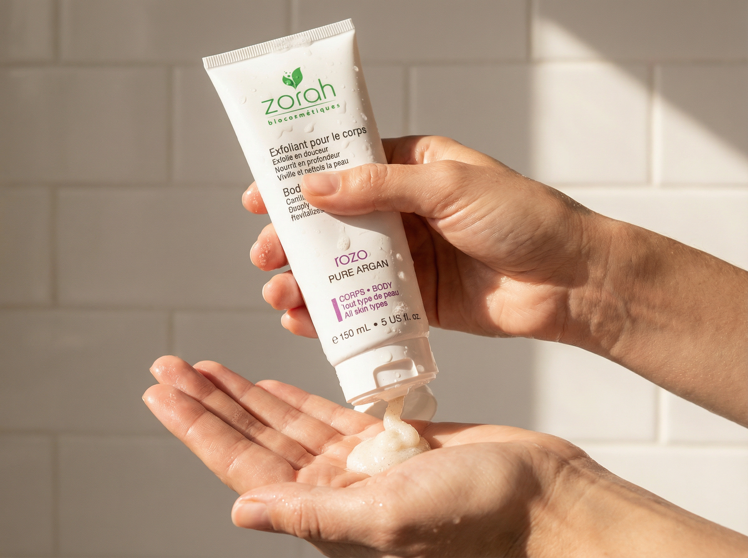 rozo | ultra-hydrating body scrub - Zorah biocosmétiques