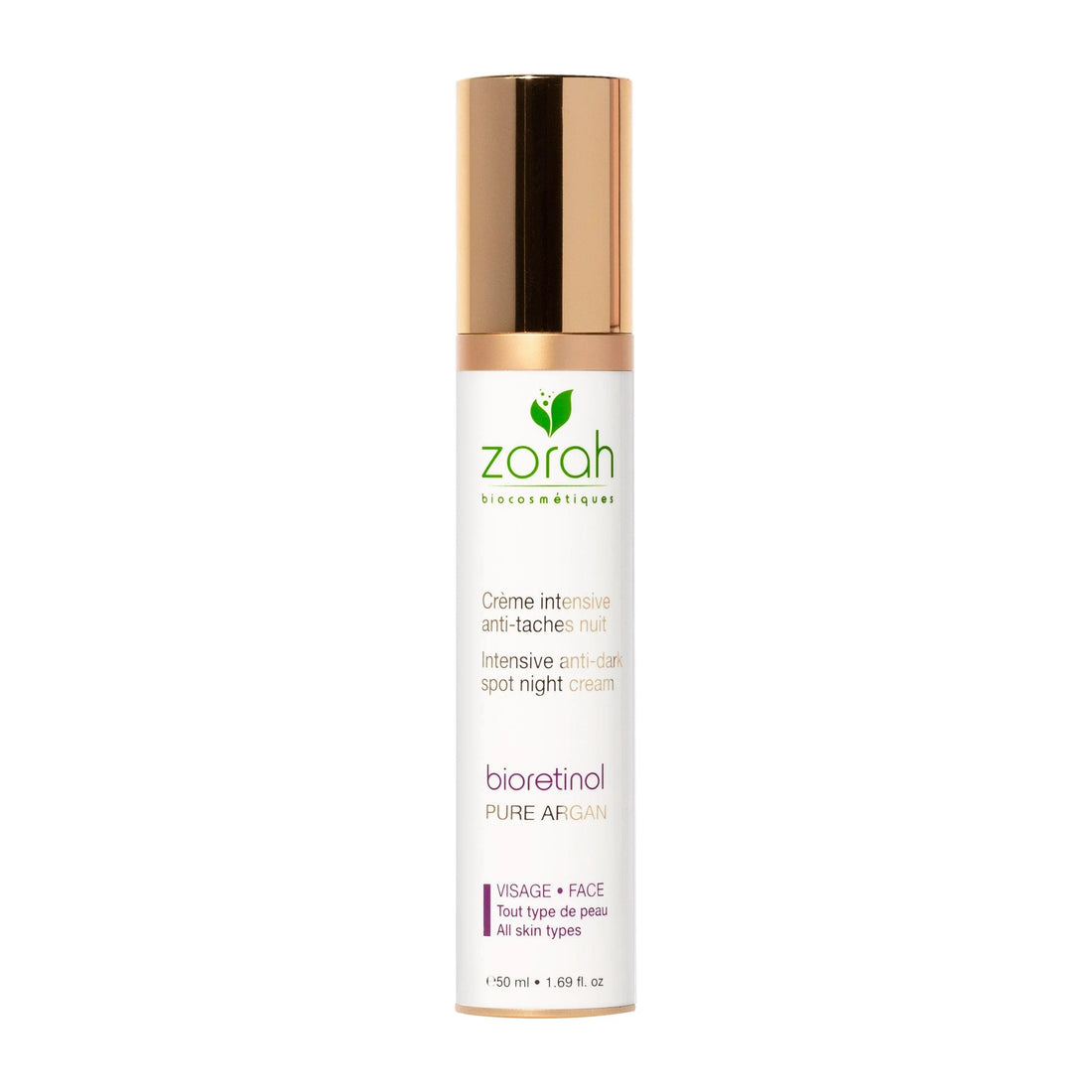 bioretinol | anti-dark spots night cream - Zorah biocosmétiques
