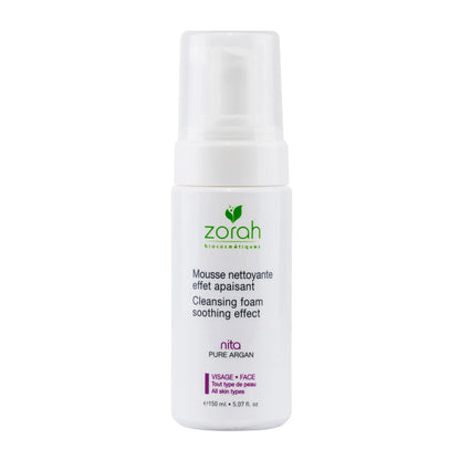 nita | soothing eye and face cleansing foam - Zorah biocosmétiques